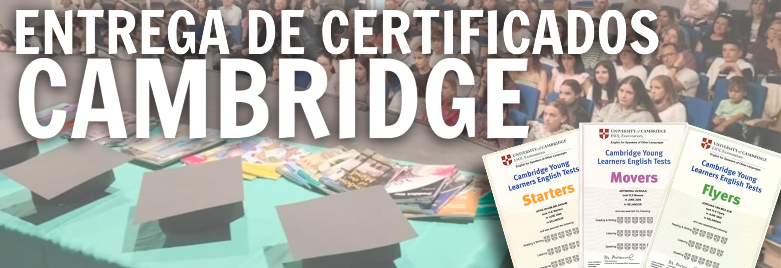 Certificados y actividad de Academia Bauset